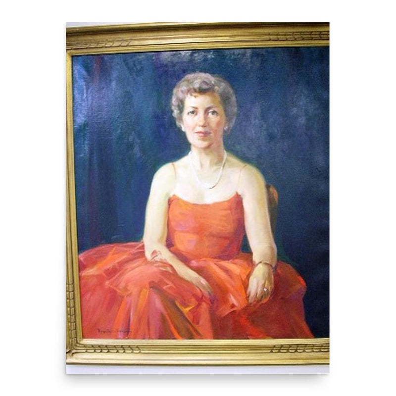 Augustus Dunbier poster print, in size 18x24 inches.