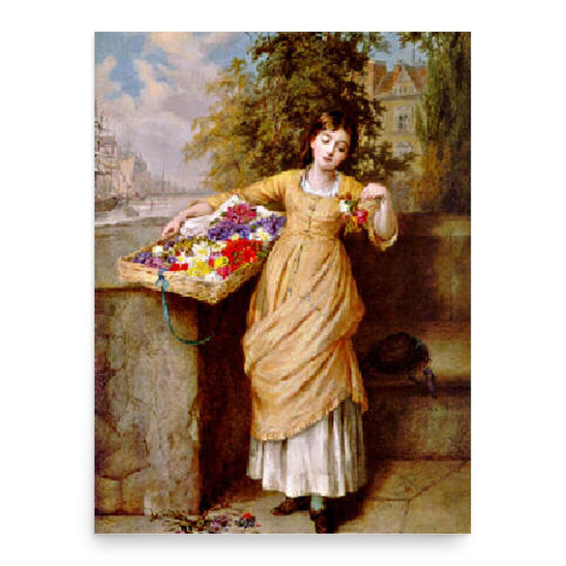 Augustus Edwin Mulready poster print, in size 18x24 inches.