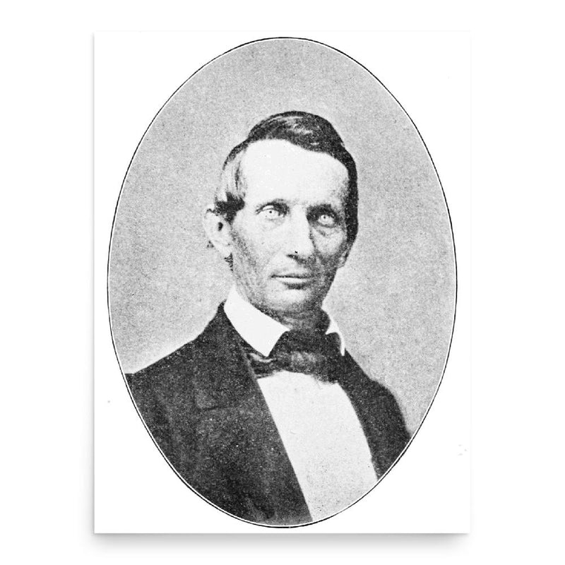 Augustus Fendler poster print, in size 18x24 inches.