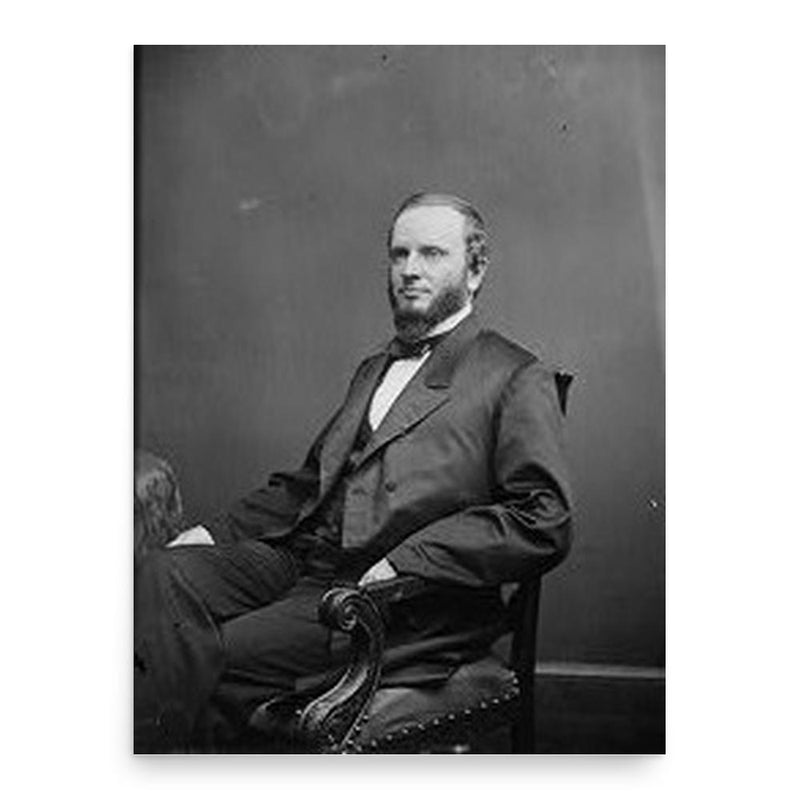 Augustus Frank poster print, in size 18x24 inches.