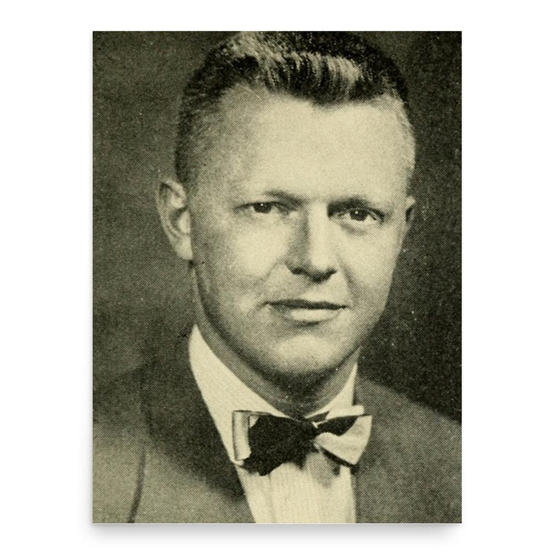 Augustus Gardner Means poster print, in size 18x24 inches.