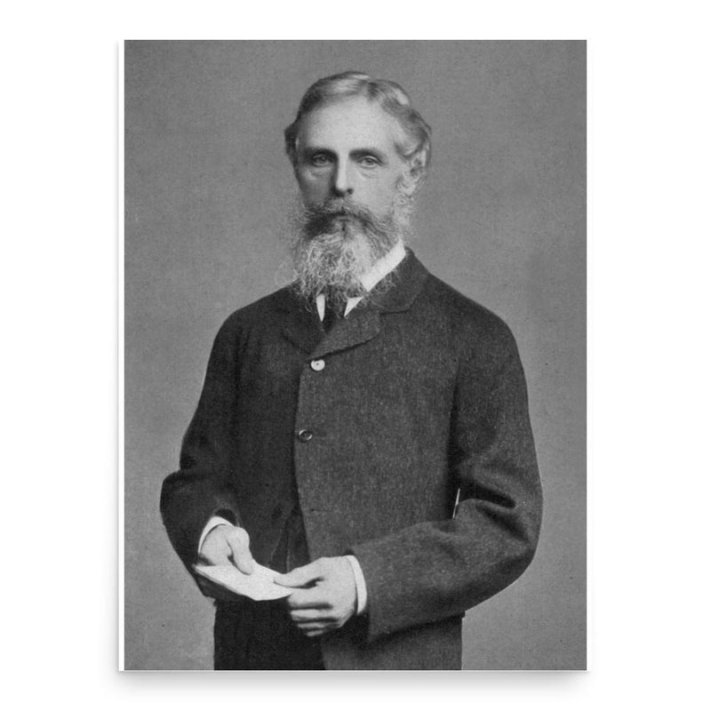 Augustus George Vernon Harcourt poster print, in size 18x24 inches.