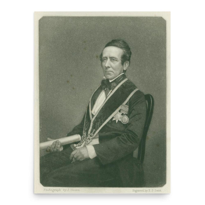 Augustus Greeves poster print, in size 18x24 inches.