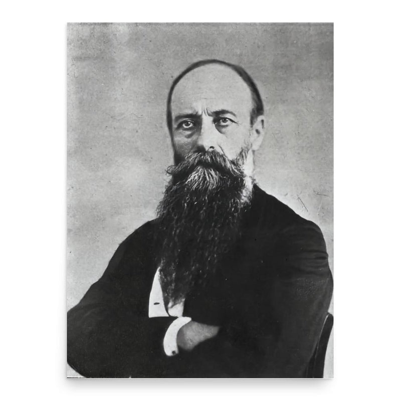 Augustus Le Plongeon poster print, in size 18x24 inches.