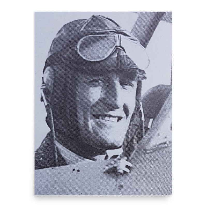 Augustus Orlebar poster print, in size 18x24 inches.