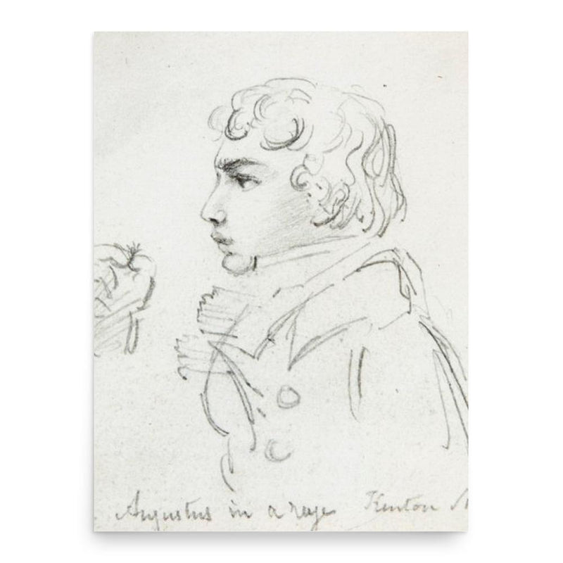 Augustus Prinsep poster print, in size 18x24 inches.