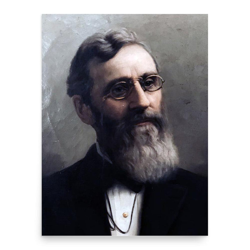 Augustus Rhodes poster print, in size 18x24 inches.