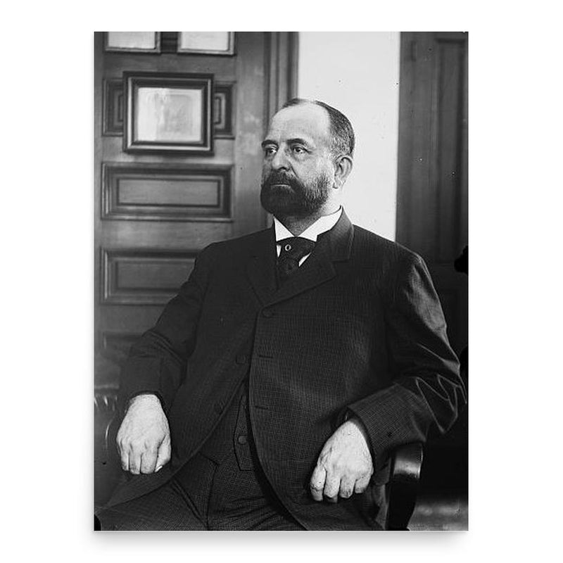 Augustus Van Wyck poster print, in size 18x24 inches.