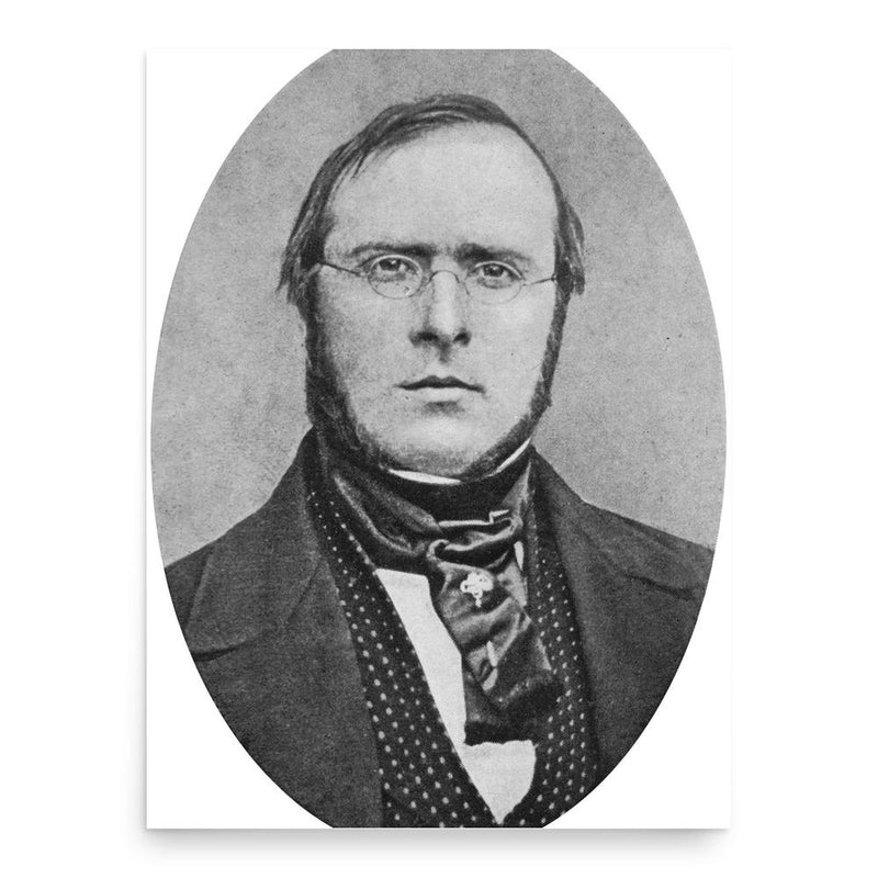 Augustus Volney Waller poster print, in size 18x24 inches.