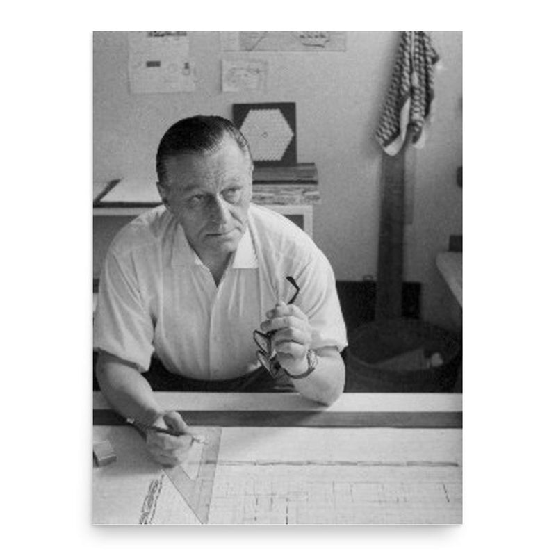 Aulis Blomstedt poster print, in size 18x24 inches.