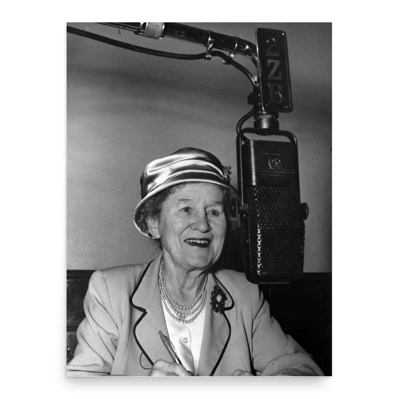 Aunt Daisy poster print, in size 18x24 inches.