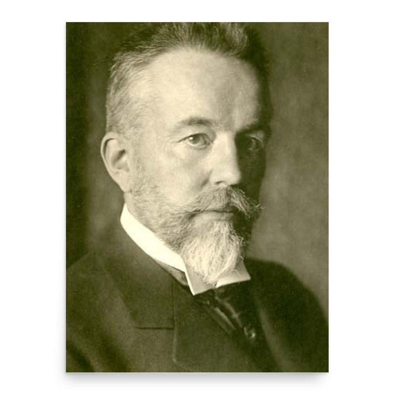 Aurel Stodola poster print, in size 18x24 inches.