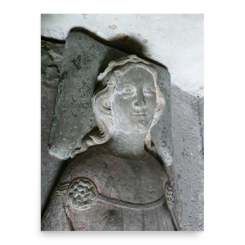 Aurelia of Regensburg poster print, in size 18x24 inches.