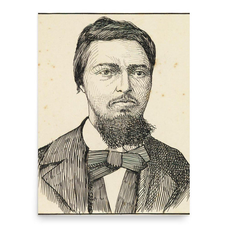 Aureliano Lessa poster print, in size 18x24 inches.