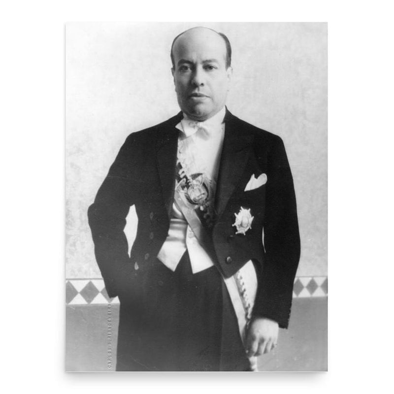 Aurelio Mosquera poster print, in size 18x24 inches.