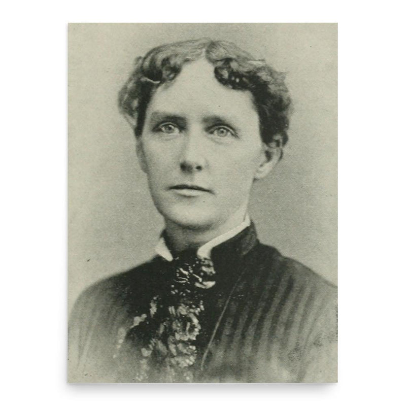 Aurilla Furber poster print, in size 18x24 inches.