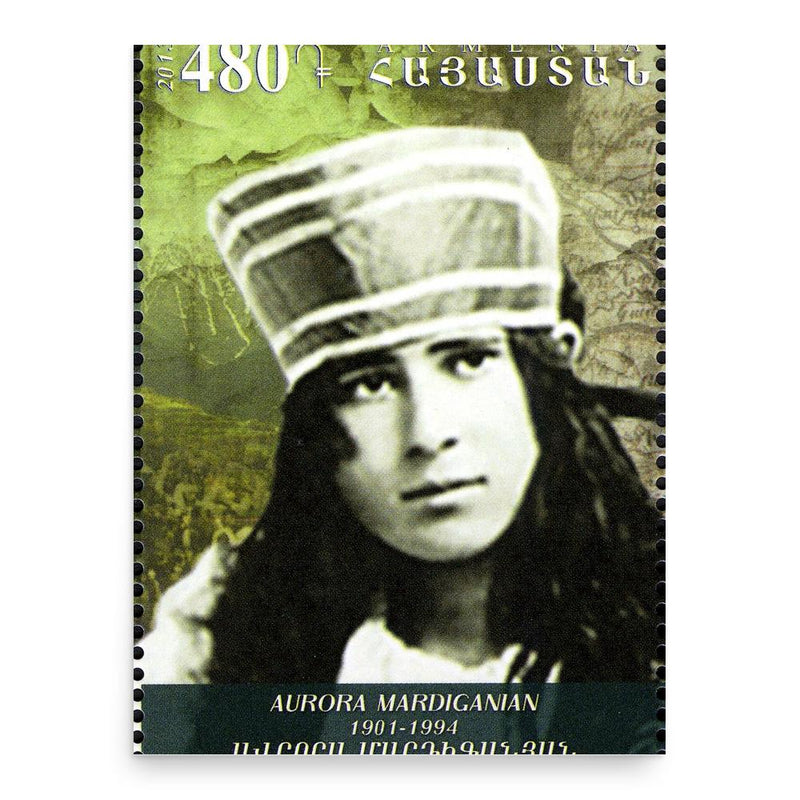 Aurora Mardiganian poster print, in size 18x24 inches.