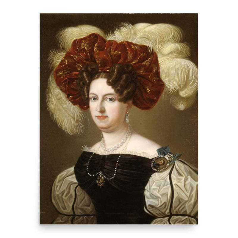 Aurora Wilhelmina Brahe poster print, in size 18x24 inches.