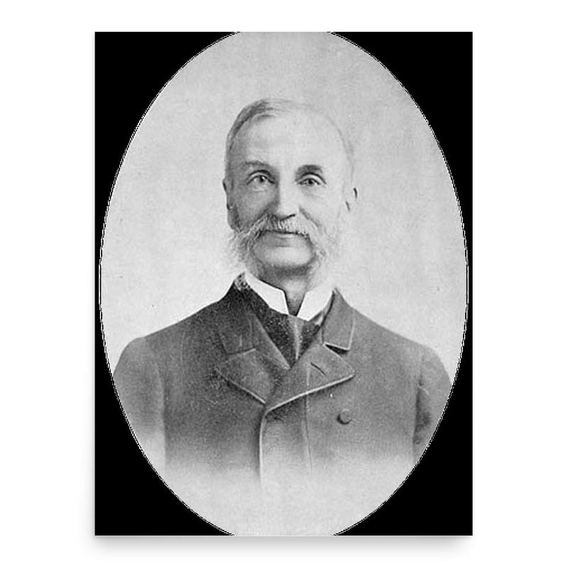 Austin Abbott poster print, in size 18x24 inches.