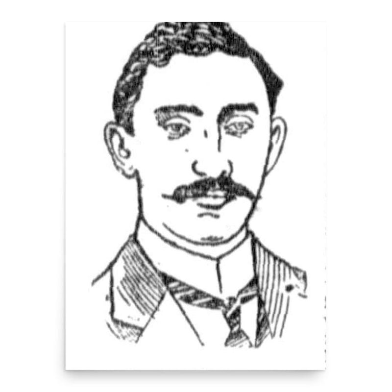 Austin Diamond poster print, in size 18x24 inches.