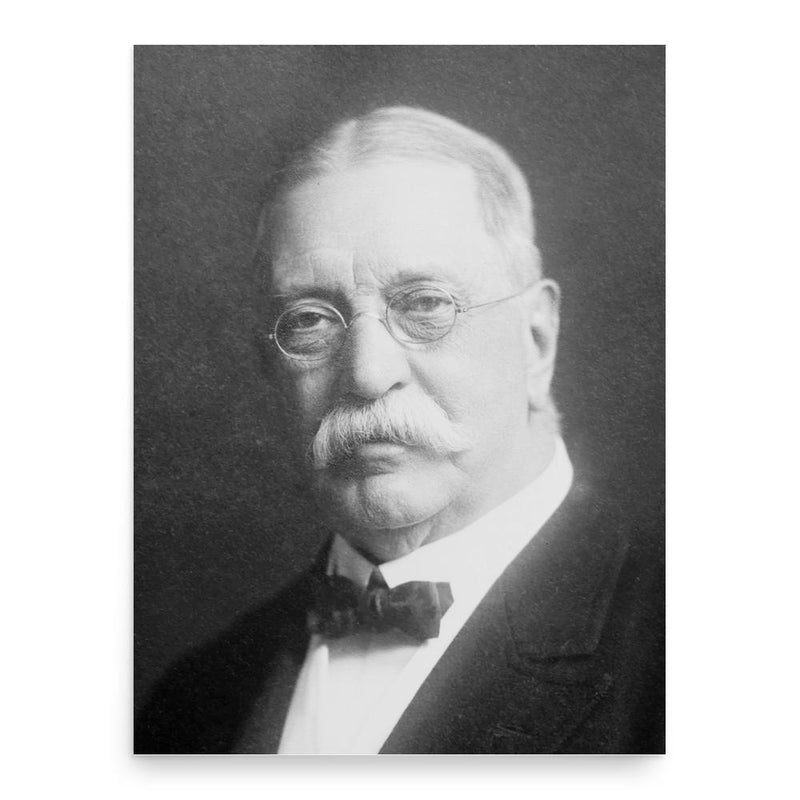 Austin Flint II poster print, in size 18x24 inches.