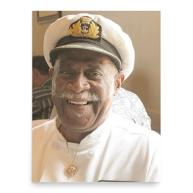 Austin Leslie poster print, in size 18x24 inches.