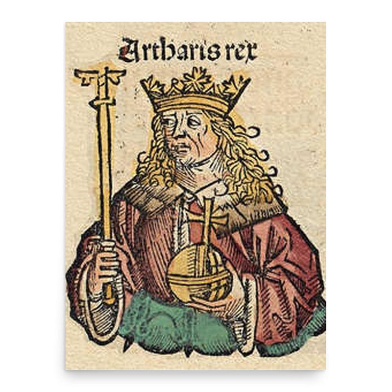 Authari poster print, in size 18x24 inches.