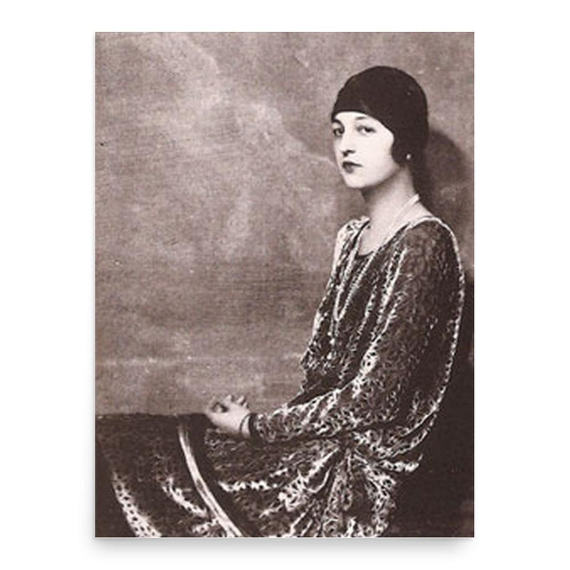 Ava Alice Muriel Astor poster print, in size 18x24 inches.