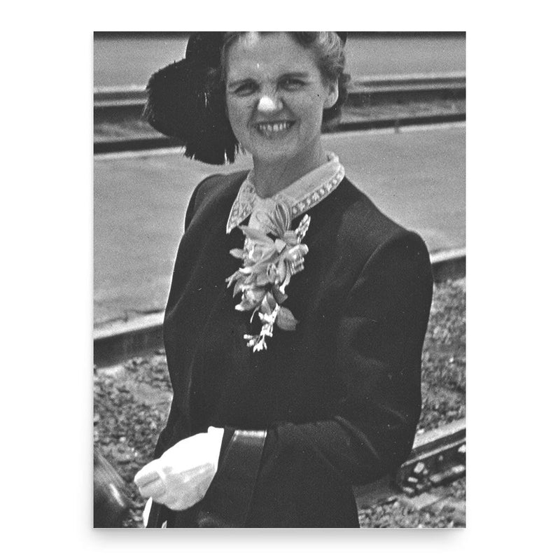 Ava Helen Pauling poster print, in size 18x24 inches.