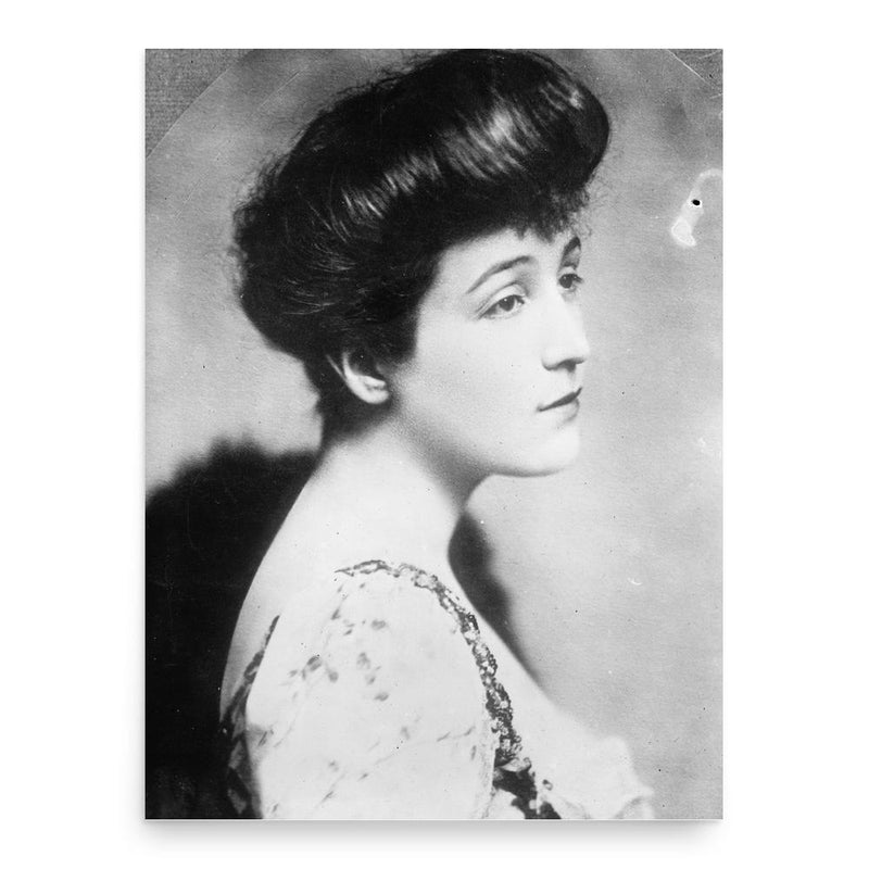 Ava Lowle Willing poster print, in size 18x24 inches.