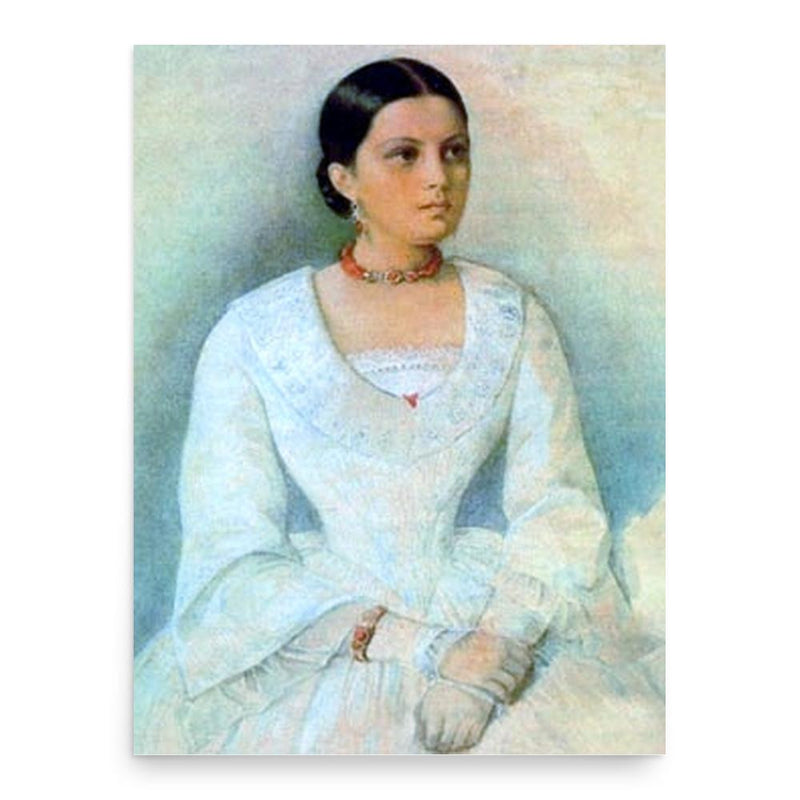 Avdotya Panaeva poster print, in size 18x24 inches.