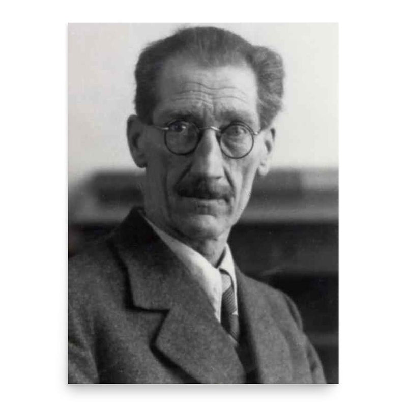 Avgust Pirjevec poster print, in size 18x24 inches.