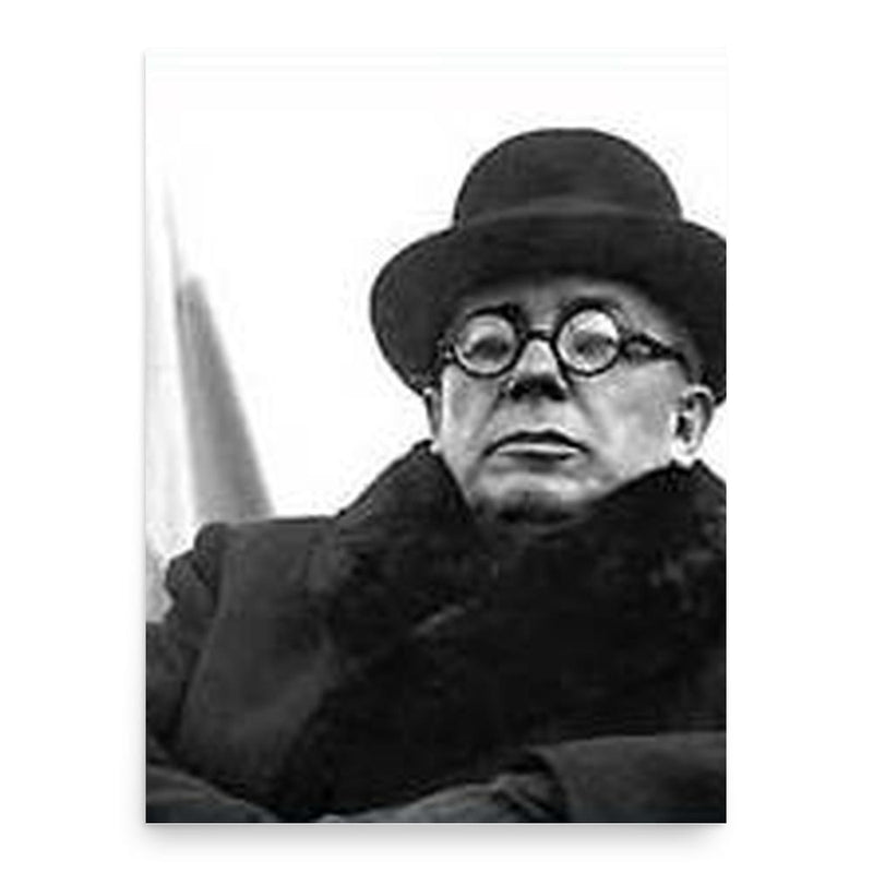 Avgustyn Voloshyn poster print, in size 18x24 inches.