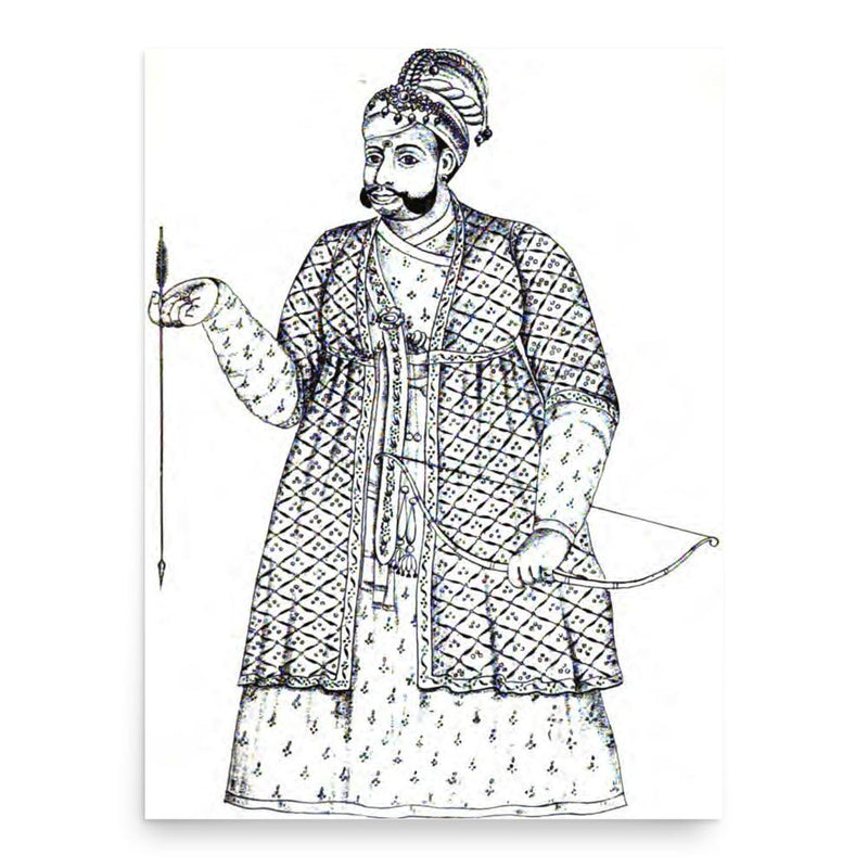 Avittom Thirunal Balarama Varma poster print, in size 18x24 inches.