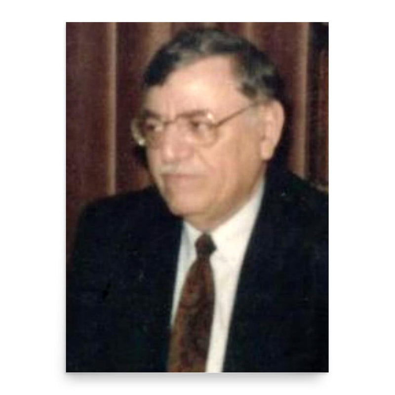 Avner Shaki poster print, in size 18x24 inches.