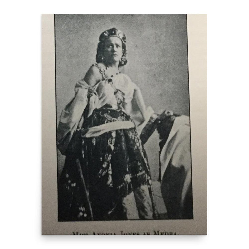 Avonia Jones poster print, in size 18x24 inches.