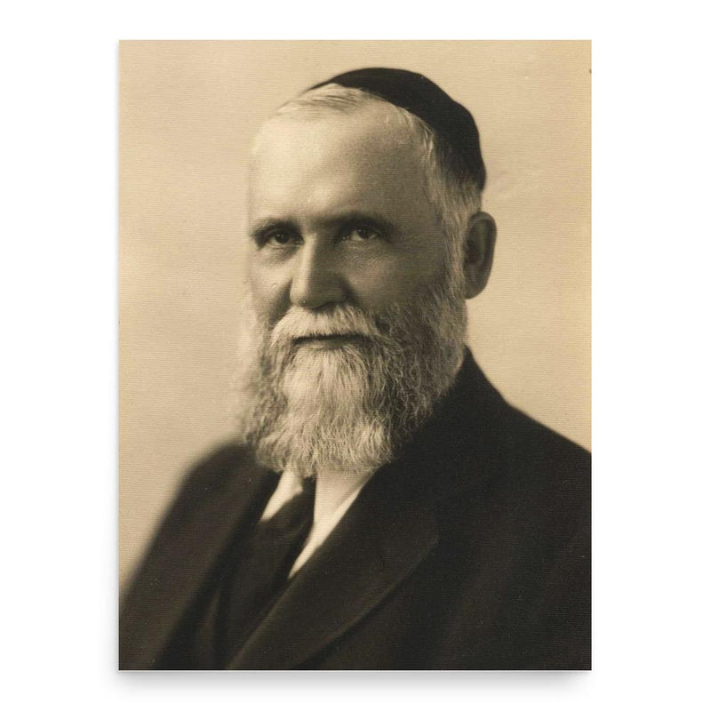 Avraham-Haim Shag poster print, in size 18x24 inches.