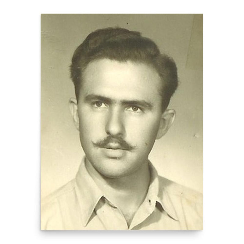 Avraham Ahituv poster print, in size 18x24 inches.