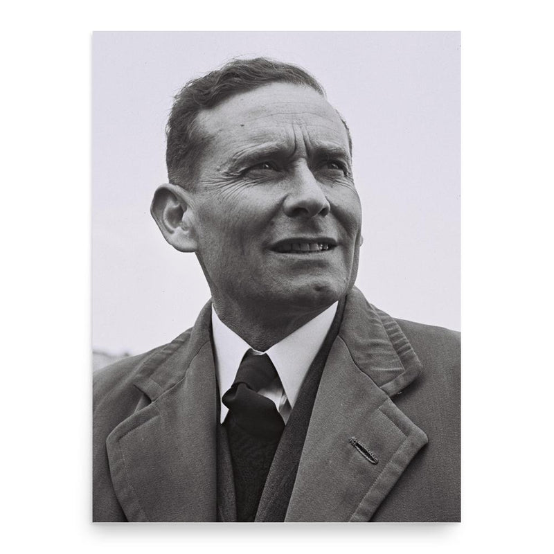 Avraham Biran poster print, in size 18x24 inches.