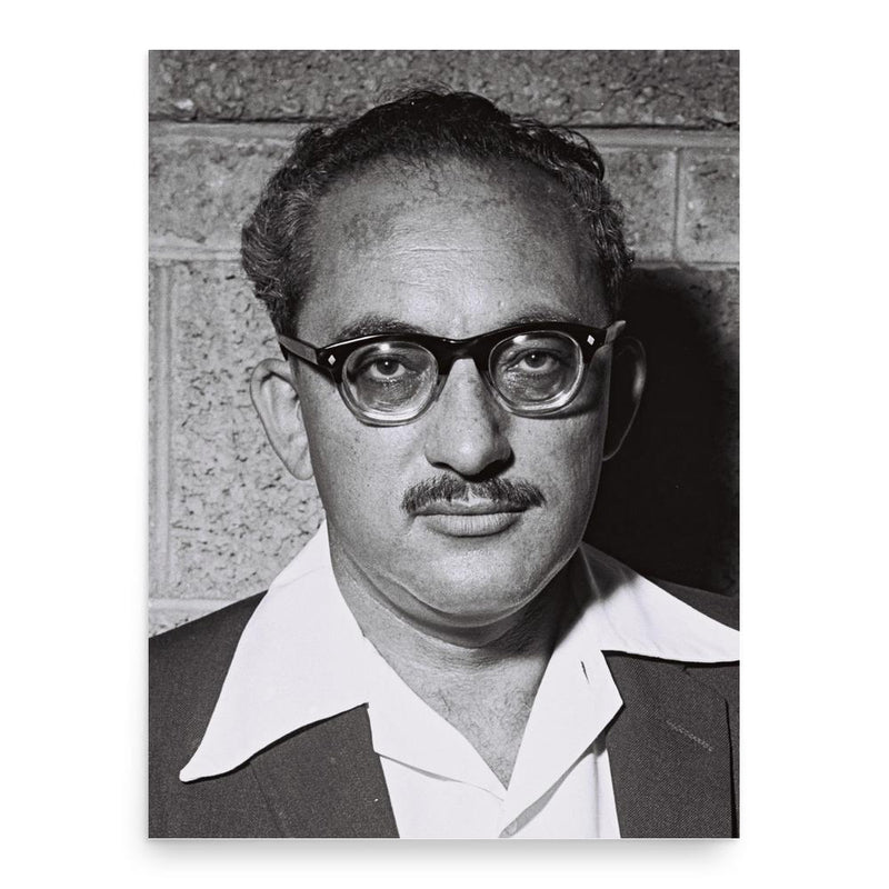 Avraham Drori poster print, in size 18x24 inches.