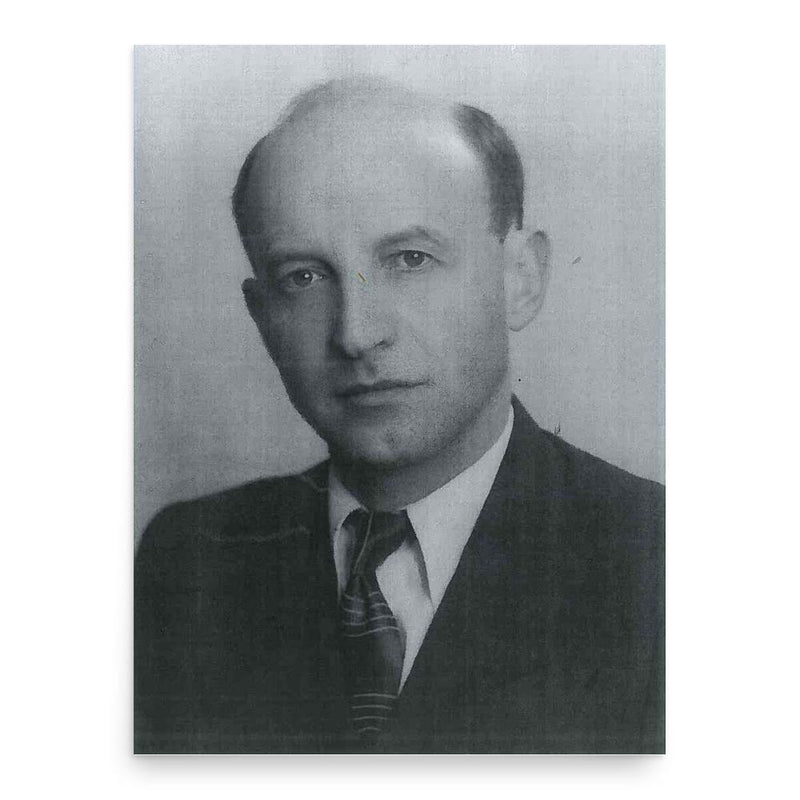 Avraham Gorali poster print, in size 18x24 inches.