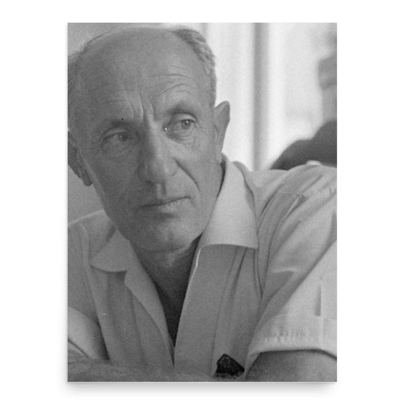 Avraham Levenbraun poster print, in size 18x24 inches.