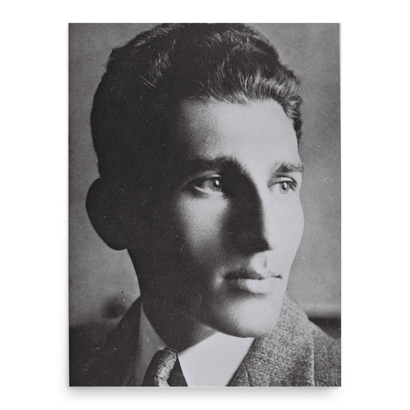 Avraham Stern poster print, in size 18x24 inches.