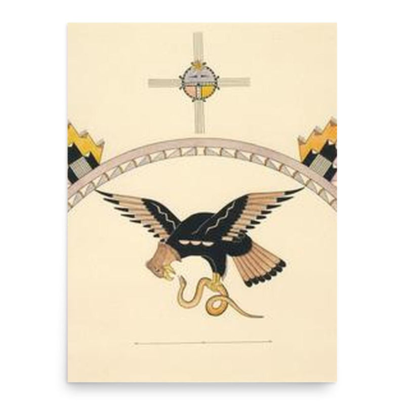 Awa Tsireh poster print, in size 18x24 inches.