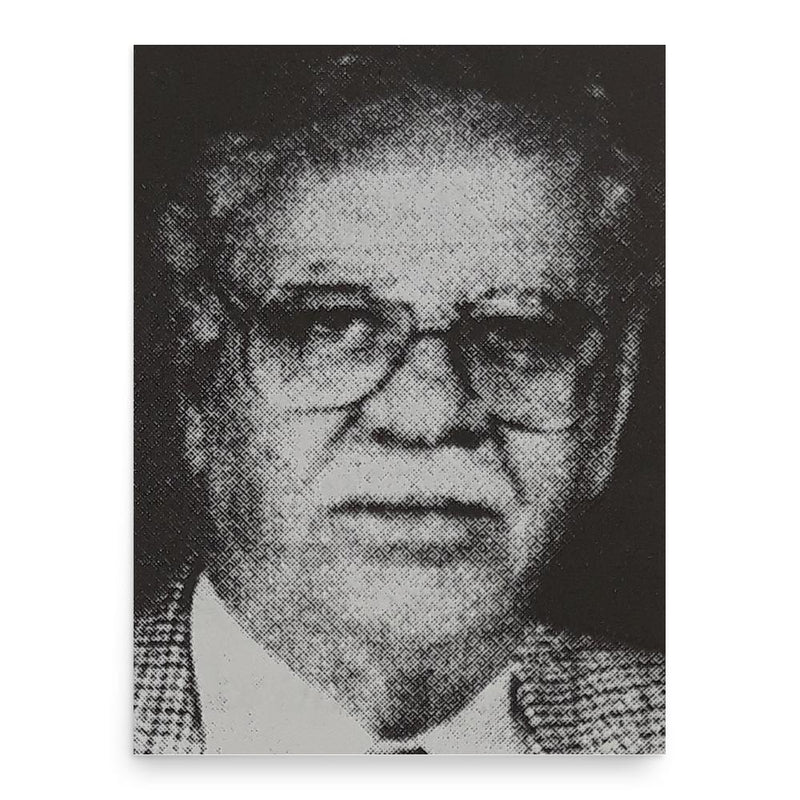 Awni Abd al-Hadi poster print, in size 18x24 inches.