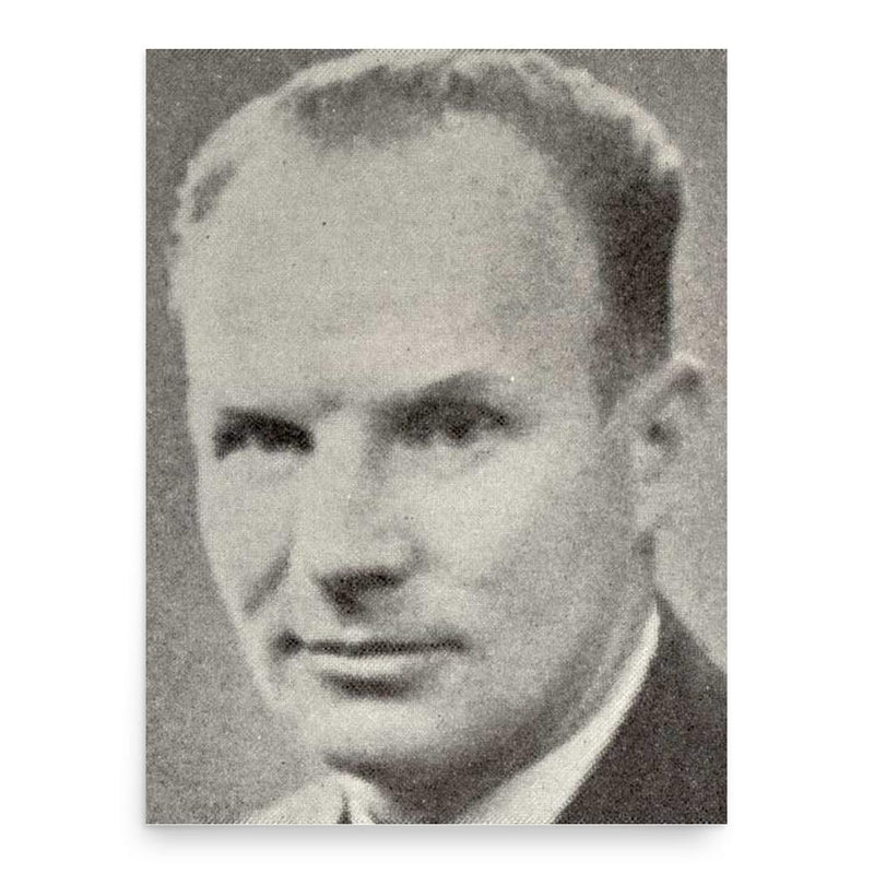 Axel Alfredsson poster print, in size 18x24 inches.