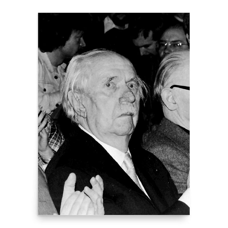 Axel Eggebrecht poster print, in size 18x24 inches.