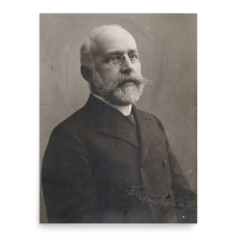 Axel Heiberg poster print, in size 18x24 inches.