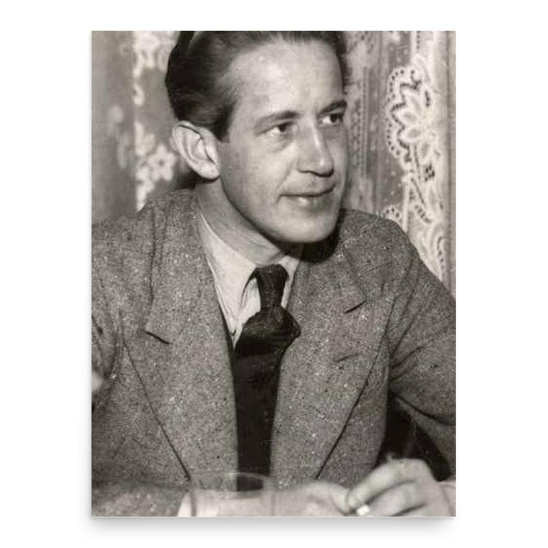 Axel Kielland poster print, in size 18x24 inches.