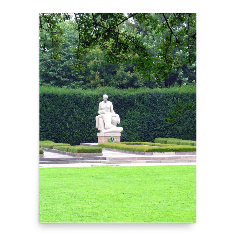 Axel Poulsen poster print, in size 18x24 inches.